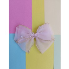 Efna Store Katmerli Fiyonk Model Kenarları Simli,dikiş Detaylı ve Saçaklı Misinalı Boncuklu Pens TOKA(14CM)