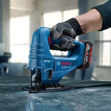 Bosch Gst 183-LI 4.0 Ah Tek Akülü Dekupaj Testere Talaş Siperi İle Taşıma Çantasında