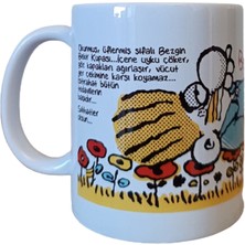 Leman Bezgin Bekir Çayırda | Leman Baskılı Kupa Mug