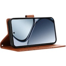 Mays Home1 Realme C65 Üç Kart Yuvaları Için Flip Case Kickstand Şok Emici (Yurt Dışından)