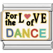 İtalyan Charm Bileklik Love For Dance Charm