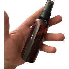 Koçak Ambalaj 100 ml Amber Renk Sprey Başlıklı Şişe 10 Adet