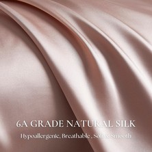 Venera %100 İpek Yastık Kılıfı- Karamel - Pure Silk Pillowcase