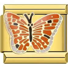 İtalyan Charm Bileklik Monarch Butterfly Charm