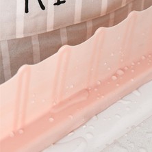 Durgunstore Vantuzlu Kauçuk Sıvı Su Sızdırmaz Izalasyon Mutfak Banyo Duş Bariyeri Lavabo Kenar Tutucu Set (K246)