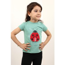 Toontoy Club Kız Bebek Baskılı Tişört