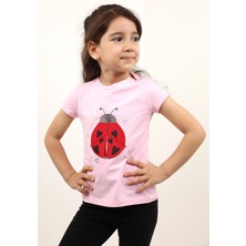 Toontoy Club Kız Bebek Baskılı Tişört