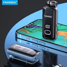 Fineblue F580 Bluetooth Kulaklık, Sürüş Için Tek Kulaklık, Güç Göstergesi, Titreşimli Uyarı (Yurt Dışından)