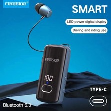 Fineblue F580 Bluetooth Kulaklık, Sürüş Için Tek Kulaklık, Güç Göstergesi, Titreşimli Uyarı (Yurt Dışından)