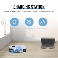 KingKuee Şarj Dock Tabanı Şarj Istasyonu Deebot Ozmo T9 T8 T5 N5 N8 DJ65 DX55 Robotlu Süpürge Parçaları Abd Plug (Yurt Dışından)