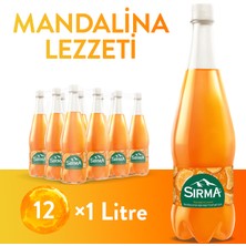 Sırma C Vitaminli Mandalina Aromalı Maden Suyu 12X1 Lt