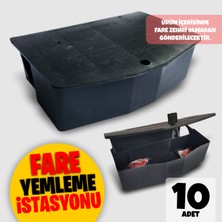 Biyosidal Fare Yemleme Istasyonu 10 Adet (Yemsizdir)