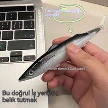 Bukongjun Komik Tuzlu Balık Şekilli Tükenmez Kalem (Yurt Dışından)