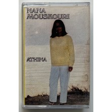 Yonca Plak Nana Mouskouri Athina Kaset (Orjnal Dönem Kağıt Baskı Yonca Kaset)