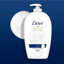 Dove Nemlendirici Sıvı Sabun Caring 1/4 Nemlendirici Krem Etkili 450 ml X3 Adet