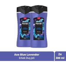 Axe Premium Collection Duş Jeli Blue Lavender 3 In 1 Vücut Saç Yüz 300 ml X2