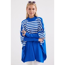 Bigdart 15783 Yırtmaçlı Panço Kazak - F. Saks