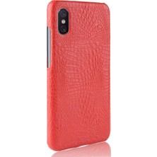 Mays Shop Xiaomi Mi 8 Pro Anti Scratch Klasik Timsah Için Şık Klasik Durumda (Yurt Dışından)