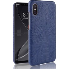 Mays Shop Xiaomi Mi 8 Pro Anti Scratch Klasik Timsah Için Şık Klasik Durumda (Yurt Dışından)