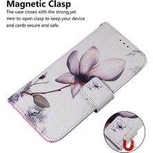 Mays Shop Onur Için Flip Case 90 Pro Pu Deri Manyetik Kapatma Cüzdan Boyalı (Yurt Dışından)