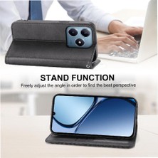 Mays Shop Realme C63/C61 Günlük Kullanım Standı El Kayışı Eşkenar Dörtgen Şekli Için Flip Case (Yurt Dışından)