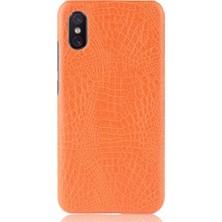 Mays Shop Xiaomi Mi 8 Pro Anti Scratch Klasik Timsah Için Şık Klasik Durumda (Yurt Dışından)