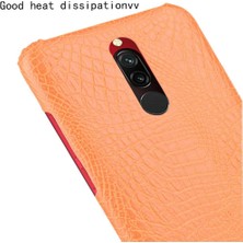 Mays Shop Xiaomi Redmi 8 Anti Scratch Klasik Timsah Için Şık Klasik Durumda (Yurt Dışından)