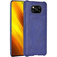 Mays Shop Şık Klasik Durumda Xiaomi Poco X3 Nfc Klasik Timsah Moda Anti (Yurt Dışından)