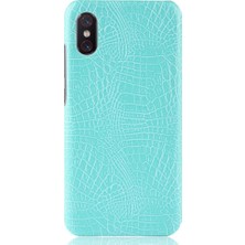 Mays Shop Xiaomi Mi 8 Pro Anti Scratch Klasik Timsah Için Şık Klasik Durumda (Yurt Dışından)