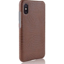 Mays Shop Xiaomi Mi 8 Pro Anti Scratch Klasik Timsah Için Şık Klasik Durumda (Yurt Dışından)