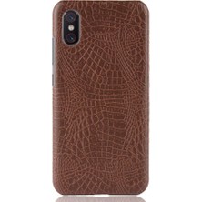 Mays Shop Xiaomi Mi 8 Pro Anti Scratch Klasik Timsah Için Şık Klasik Durumda (Yurt Dışından)