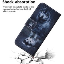 Mays Shop IPhone 13 Için Flip Case Pro Max Manyetik Kapatma Kart Yuvaları Cüzdan Pu (Yurt Dışından)