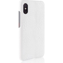 Mays Shop Xiaomi Mi 8 Pro Anti Scratch Klasik Timsah Için Şık Klasik Durumda (Yurt Dışından)