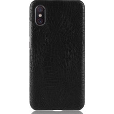 Mays Shop Xiaomi Mi 8 Pro Anti Scratch Klasik Timsah Için Şık Klasik Durumda (Yurt Dışından)