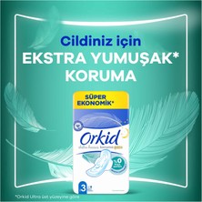 Orkid Extra Hassas Koruma Süper Ekonomik (Boy 3) Gece 24lü Hijyenik Ped