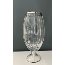 Decorium Cam Vazo Ayaklı Accademia Platin M06515-AB