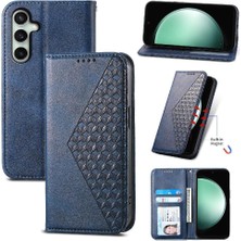 Mays Boutique Samsung Galaxy S24 Fe Eşkenar Dörtgen Şekli Için Flip Case Günlük Kullanım Standı El (Yurt Dışından)