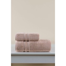 İrya Serenity %100 Pamuk Premium 2'li Havlu Seti Kahve 50x90 - 70x140