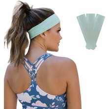 Salvia Dione Saç Bandı 3lü Kadın Erkek Spor Pamuk Likra Bandana Fitness Tenis Koşu Yürüyüş Trekking Makyaj Yüz Cilt Temizliği Bandi Outdoor Yoga Pilates Ter Alın Kafa Bandı Headband Hairband Seti