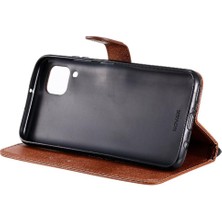 Manyi Mall Kart Yuvası Klasik ile Huawei P40 Lite Yüksek Kaliteli Deri Için Flip Case (Yurt Dışından)