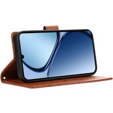 Mays Boutique Realme C63/C61 Kickstand Şok Emici Üç Kart Yuvaları Için Flip Case (Yurt Dışından)