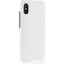 Manyi Mall Xiaomi Mi 8 Pro Anti Scratch Klasik Timsah Için Şık Klasik Durumda (Yurt Dışından)