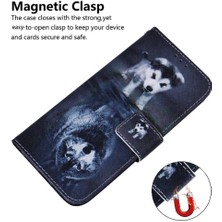 Manyi Mall Samsung Galaxy M54 Kart Yuvaları Manyetik Kapatma Pu Deri Için Flip Case (Yurt Dışından)