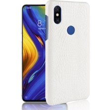 Manyi Mall Xiaomi Mi Mix 3 Anti Scratch Klasik Timsah Için Şık Klasik Durumda (Yurt Dışından)