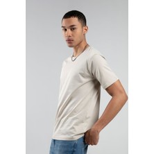 Manche Taş Erkek Basic Tshirt| MES216959-01