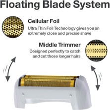 Benagee 2x Tıraş Makinesi Yedek Folyo ve Kesiciler 17150 17200 Yıkanabilir 3D Akıllı Yüzen Tıraş Bıçağı Altın (Yurt Dışından)