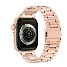 Rabbit Tech G9 Mini Rose 41 mm 3 Kordon Charm Bileklik Hediyeli Zarif Şık Kadın Akıllı Saat