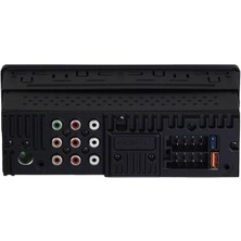 Forx5 Bluetooth 4X60W Dsp Control Işlemcili Profesyonel 8 Rca Çıkışlı Ambiyans Ekran Oto Teyp XQ-700 Dsp