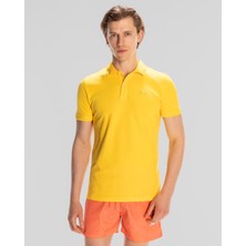 Kappa Authentic Ferior Erkek Sarı Regular Fit Polo Tişört