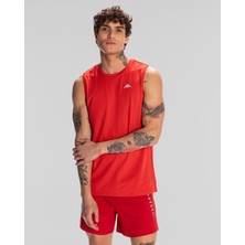 Kappa Edoro Tank Erkek Kırmızı Regular Fit Atlet